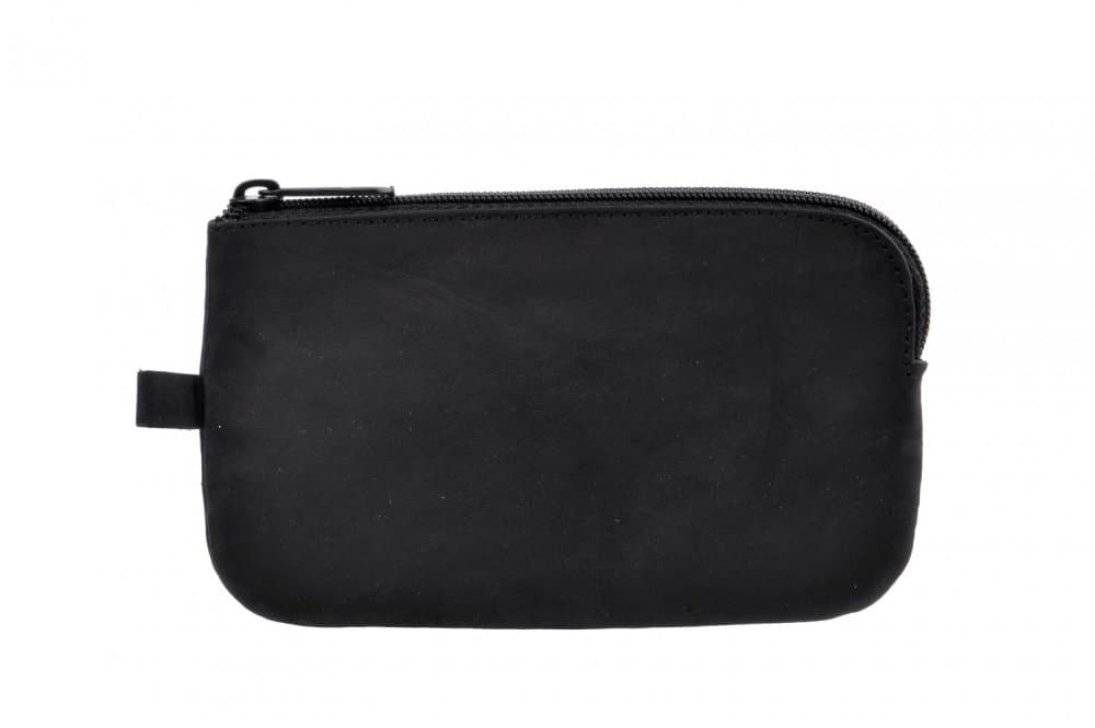Velká kožená klíčenka 1039-B černá - náhled 2