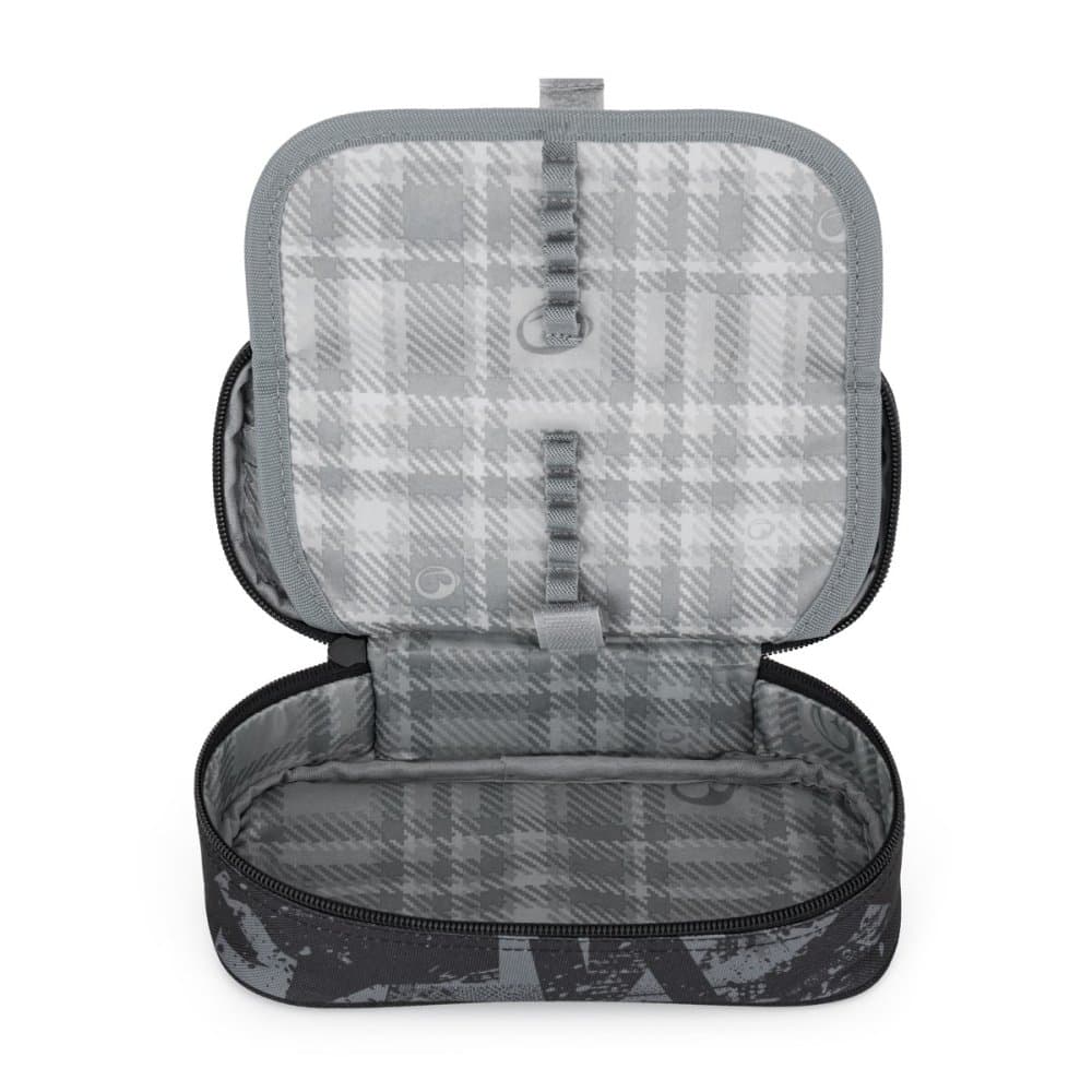 Bagmaster Školní penál NOMAD 25 B – šedo-černý - náhled 5