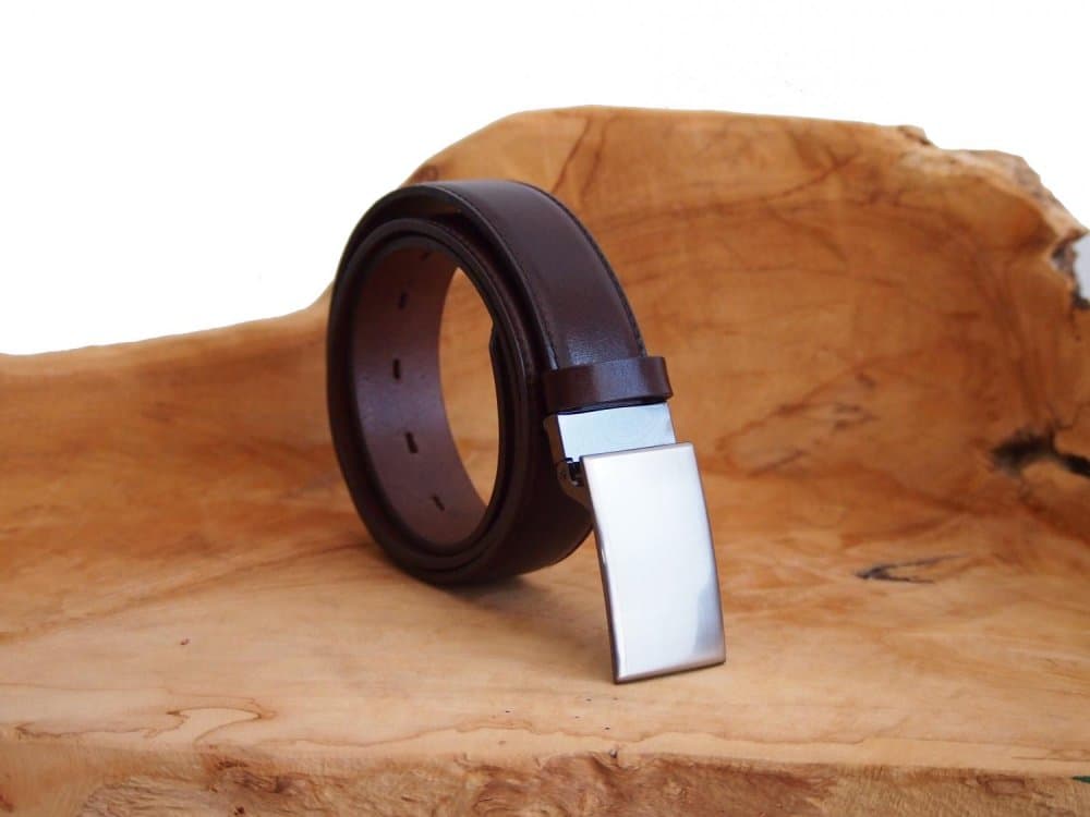 Společenský pásek Penny Belts 35-020-2PS-40 tmavě hnědý 95 cm - náhled 1