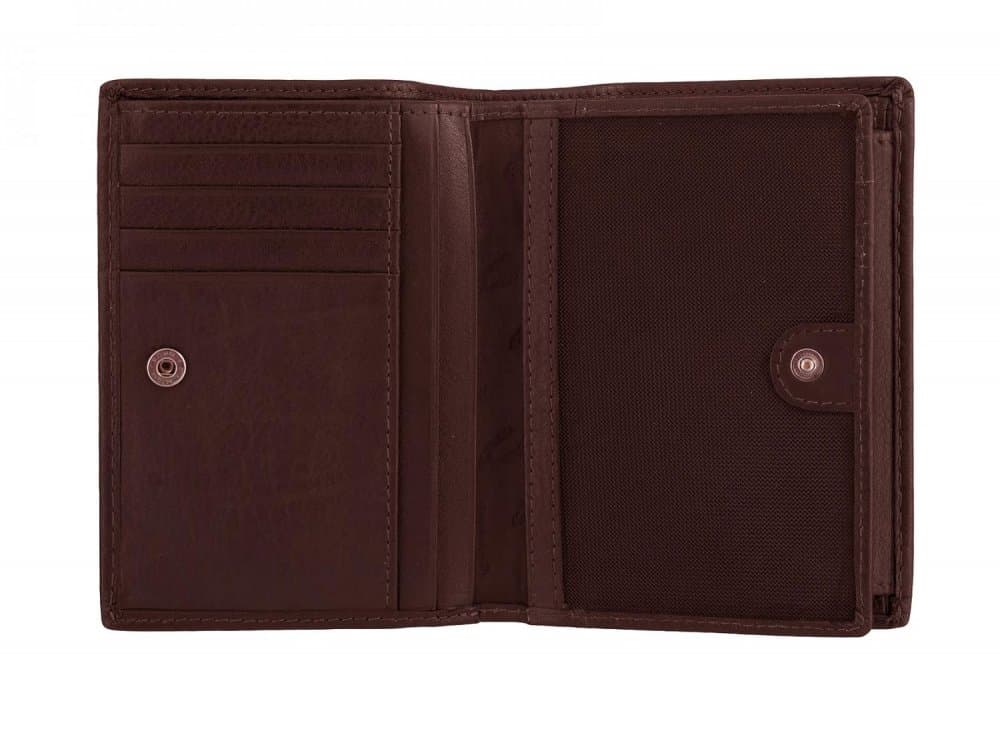 Pánská kožená peněženka RFID SAFE 249-705-29 tmavě hnědá - náhled 4