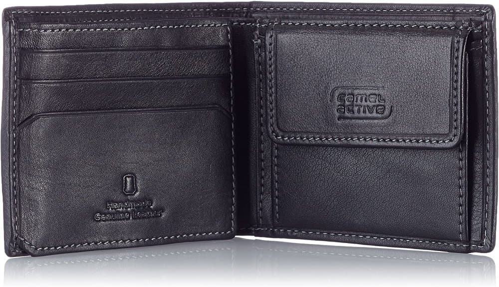 Camel Active malá peněženka B34-703-60 černá, zip na bankovky - náhled 5