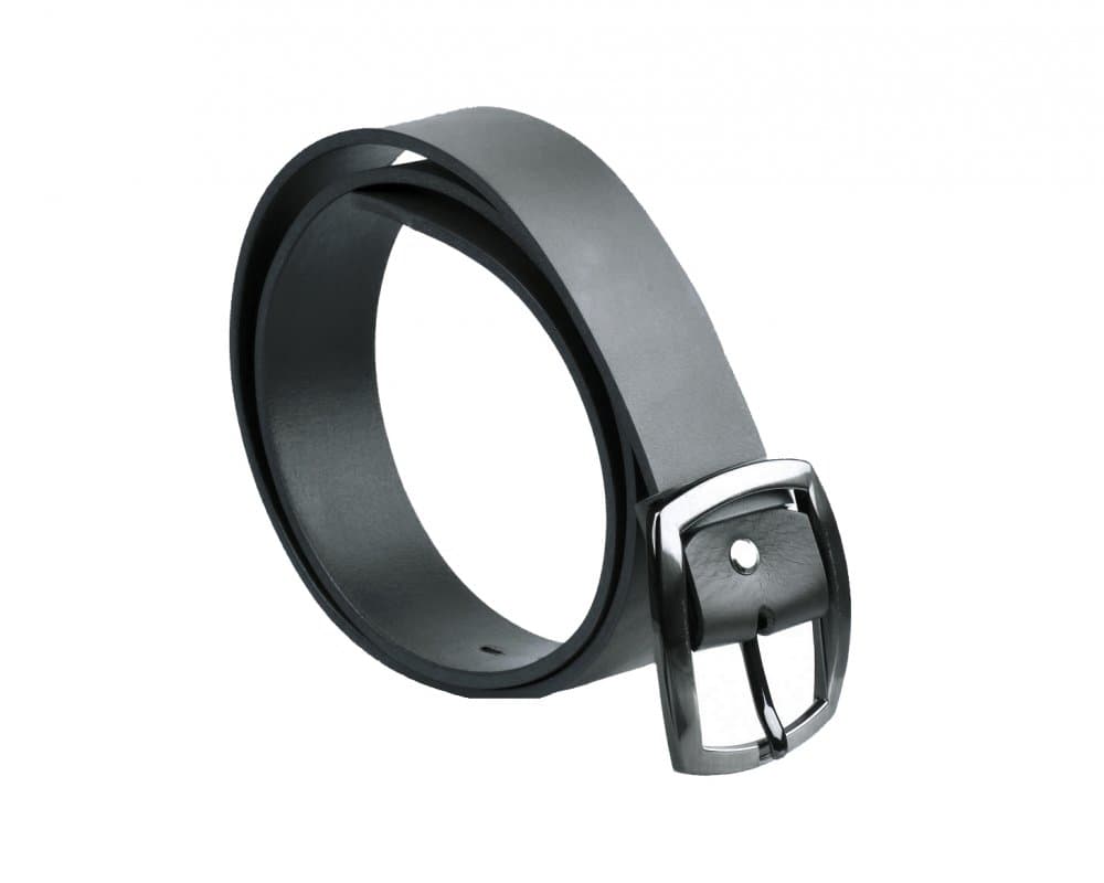 Dámský kožený opasek Penny Belts 4750 tmavě šedý 80 cm - náhled 3