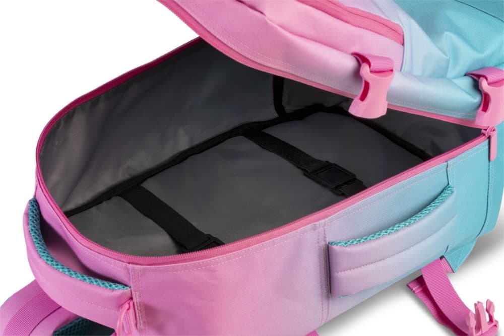 BESTWAY Batoh do letadla 40 x 25 x 20 cm  cabin pro Small 40290-2522 modro/růžový - náhled 4