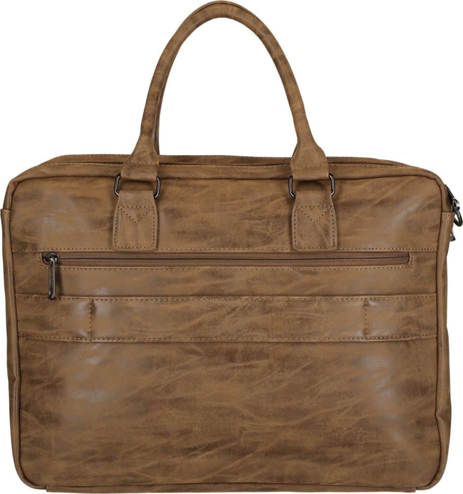 Aktovka  Enrico Benetti  Rotterdam laptop bag 15 inch 66691-010 světle hnědá - náhled 5