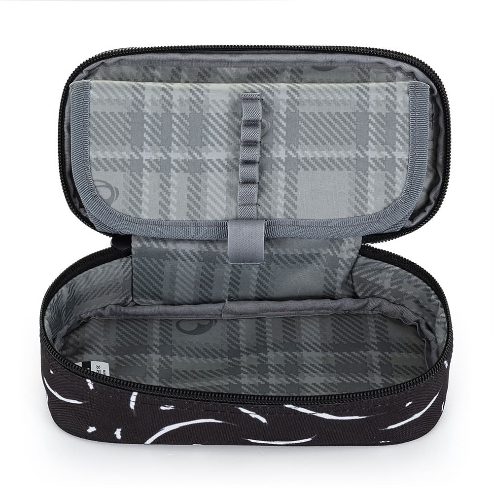 Bagmaster školní penál NOMAD 25 A – černo-bílý - náhled 4