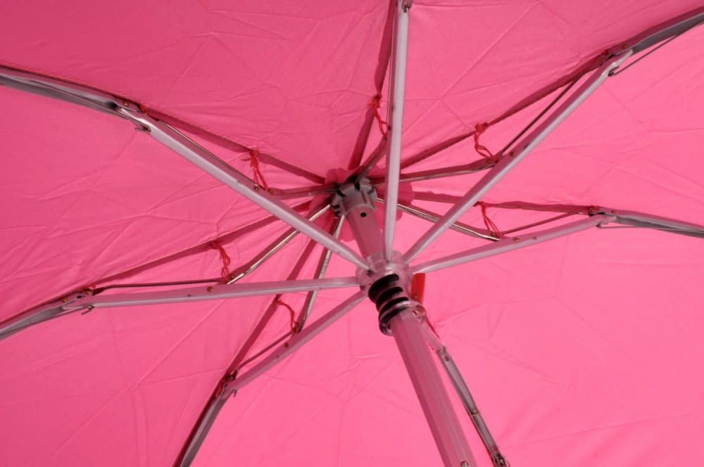 Luxusní skládací mini deštník Knirps piccolo pink 868276 - náhled 5