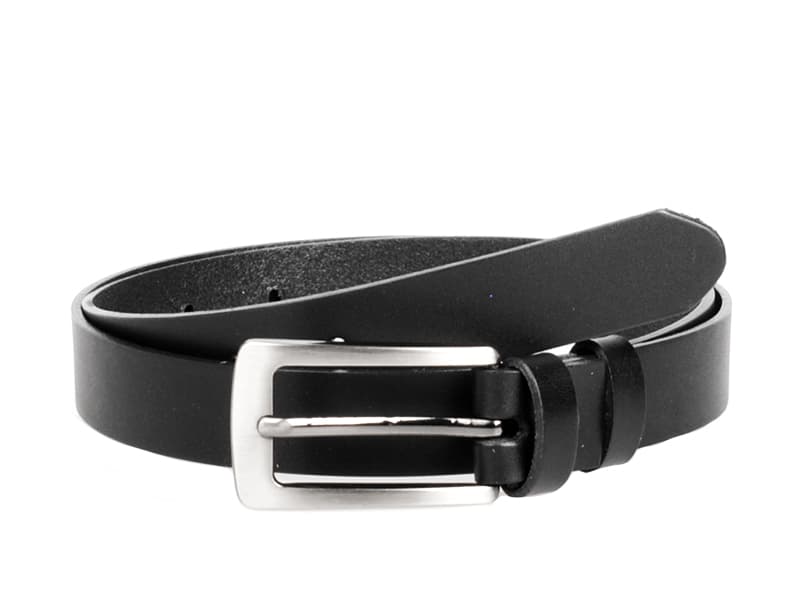 Penny Belts Dámský kožený pásek 176-63 černý 100 cm - náhled 4