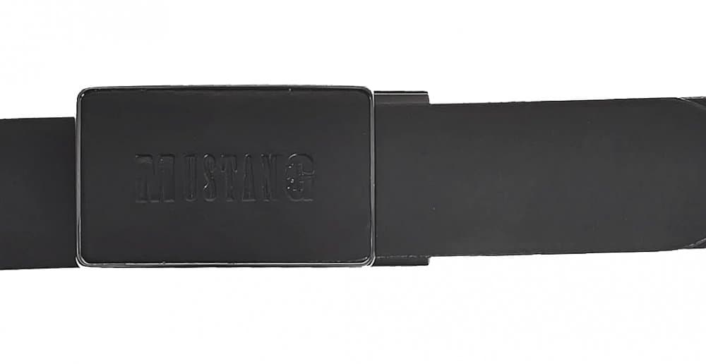 Kožený černý pásek Mustang AUTOMAT MG2065L14-0790 černý 100 cm - náhled 3