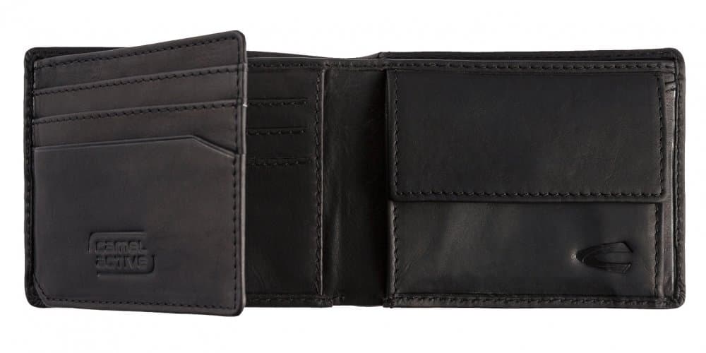 Camel Active Malá pánská kožená peněženka černá 280-701-60 RFID SAFE - náhled 1