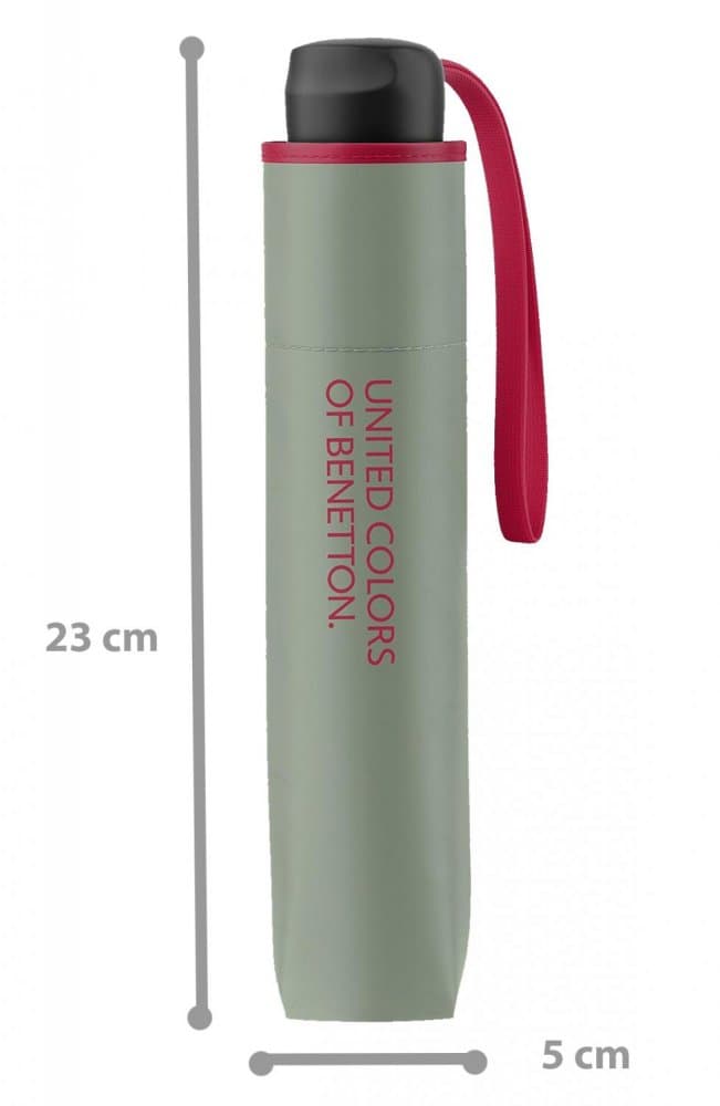 Skládací deštník Benetton Super Mini iceberg green 56286 zelený - náhled 4