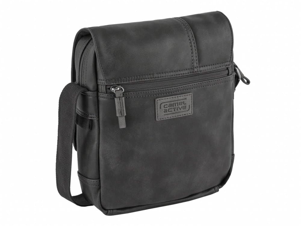 Camel Active taška přes rameno LAOS FLAP BAG S 1049 tmavě šedá - náhled 2