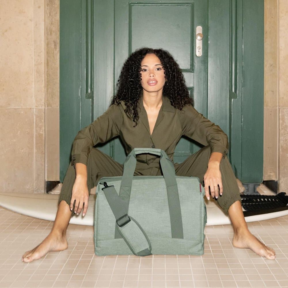Reisenthel Allrounder L twist sage MT5048 cestovní taška 30L - náhled 3