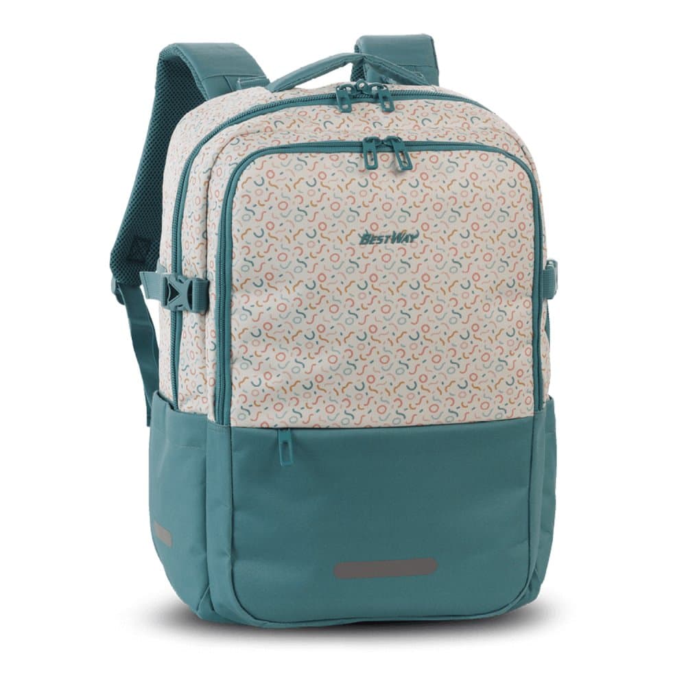 Bestway Cestovní batoh 40330-2516 tyrkysový 30 L, 49 × 35 × 15 cm - náhled 1