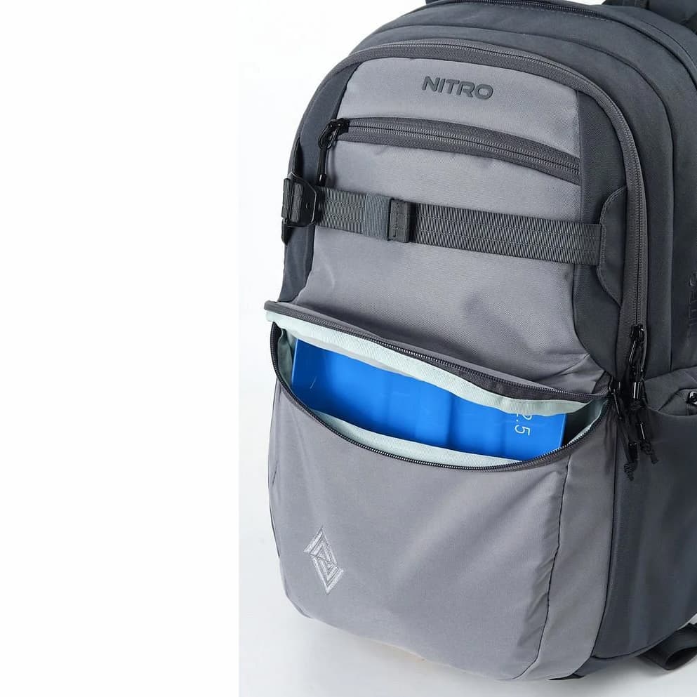 Studentský batoh NITRO FUTURE 35 L HERO GRAPHITE 878102-136 šedý - náhled 3