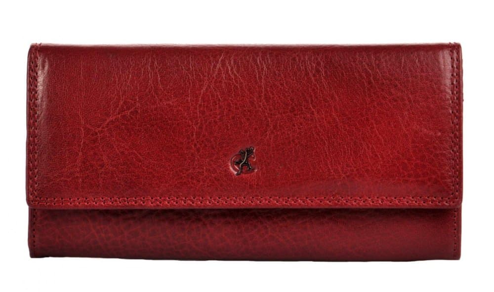 Dámská kožená peněženka Cosset 4493 Komodo Bordeaux - náhled 1