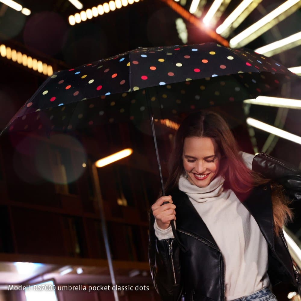 Dámský plně automatický deštník umbrella pocket duomatic dots RR7009 - náhled 5