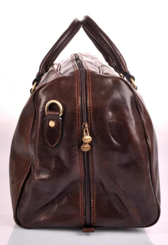 Giglio leather Pánská kožená cestovní taška 0788 tmavě hnědá - náhled 4