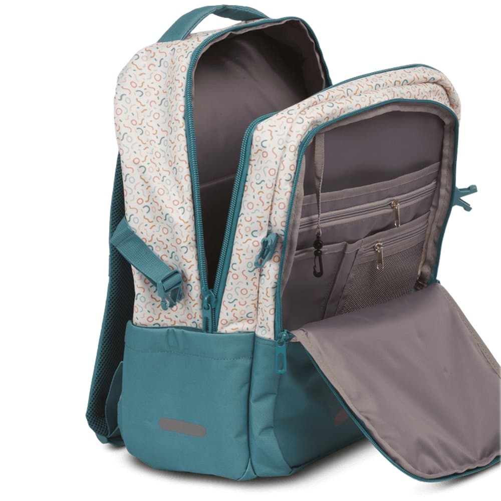 Bestway Cestovní batoh 40330-2516 tyrkysový 30 L, 49 × 35 × 15 cm - náhled 4