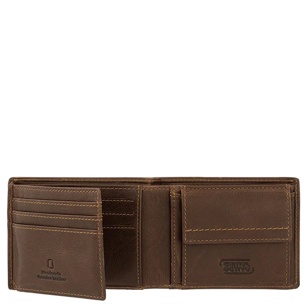 Camel Active Pánská kožená peněženka Bilbao hnědá 364-703-22 - náhled 4