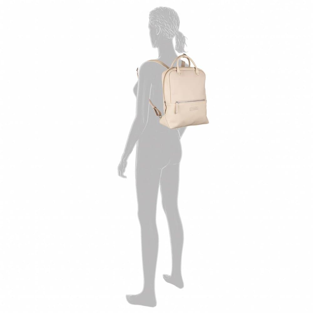 Elegantní dámský batoh Tom Tailor Gia Backpack L béžový 11490 - náhled 4