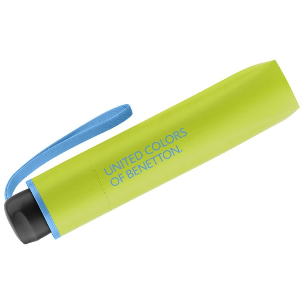 Dámský skládací deštník Benetton Super Mini acid lime 56281 - náhled 3