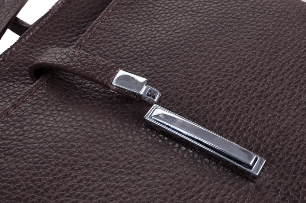 Dámská kožená crossbody kabelka 5085 tmavě hnědá - náhled 3