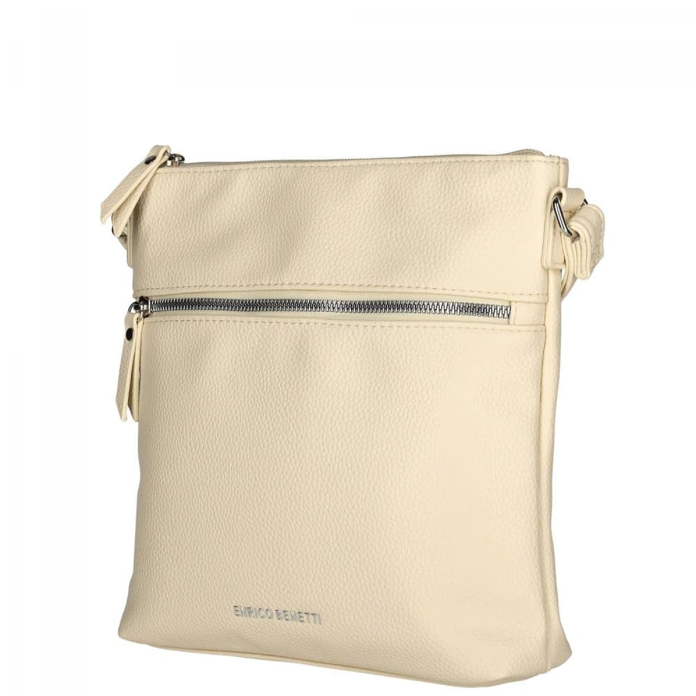 Dámská crossbody kabelka Enrico Benetti Sarah 66715-004 světle béžová - náhled 2