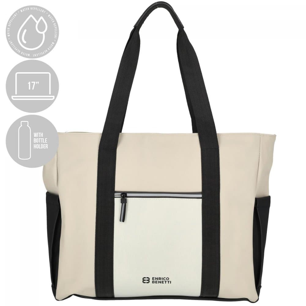 Shopper taška Enrico Benetti Bergen 56008-221 béžovo-černá - náhled 2