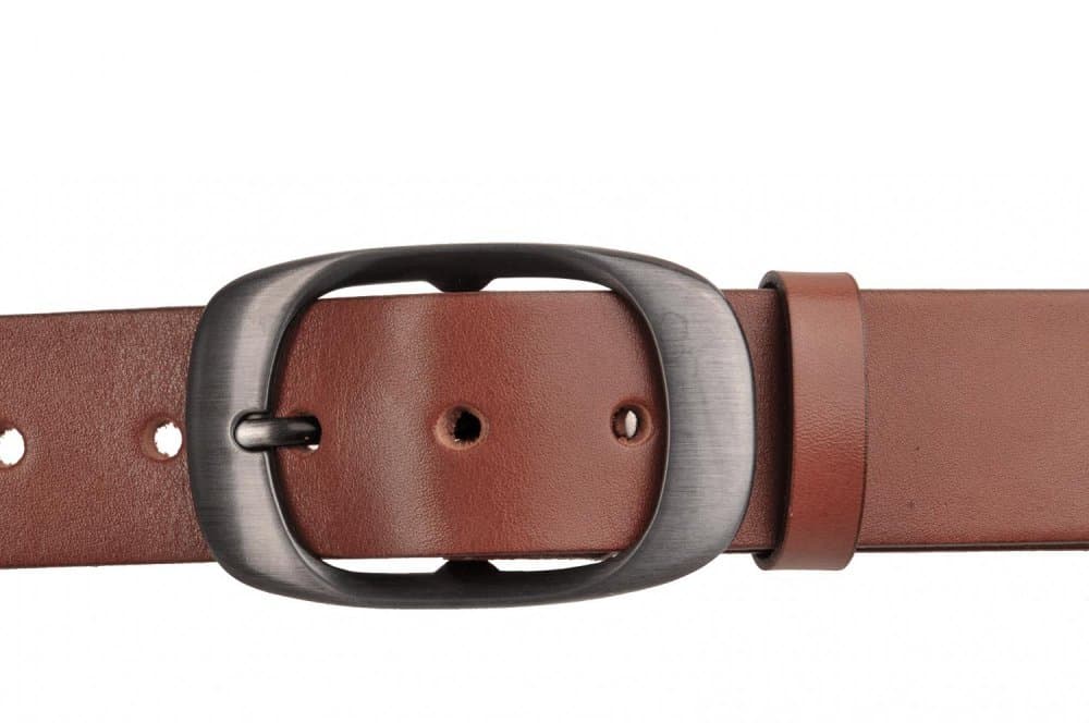 Penny Belts Dámský kožený opasek 7248 přírodní hnědá 100 cm - náhled 5
