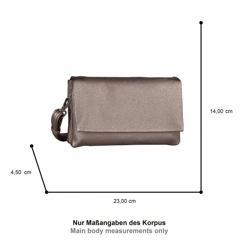 Gabor Společenská kabelka Salara Clutch 12085 hnědá - náhled 3