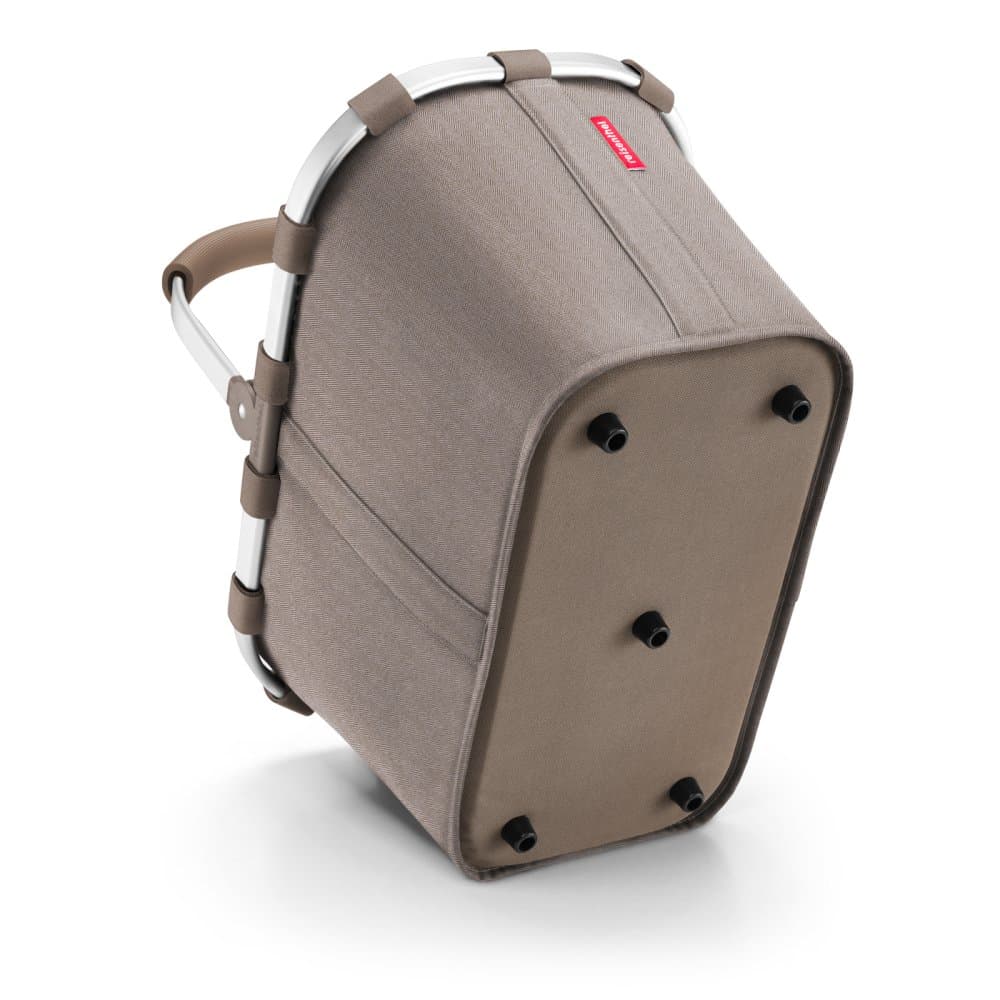 Reisenthel Nákupní koš Carrybag Frame Herringbone Mokka – 22 l, BK6054 - náhled 4