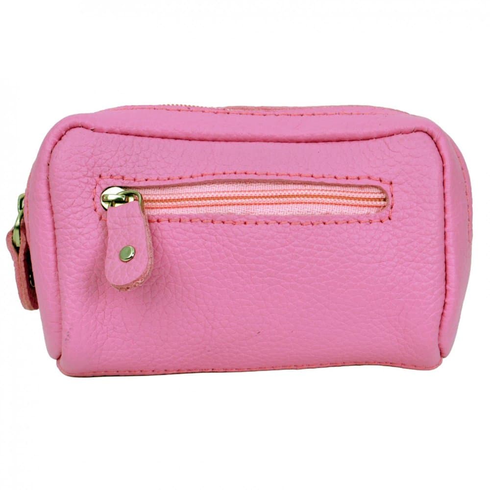 New Bags Leather kožená klíčenka SL-604 růžová - náhled 2