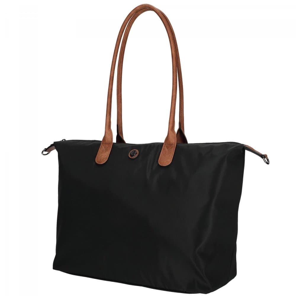 Enrico Benetti Claire Shopper stylová velká černá kabelka 25001-001 - náhled 4