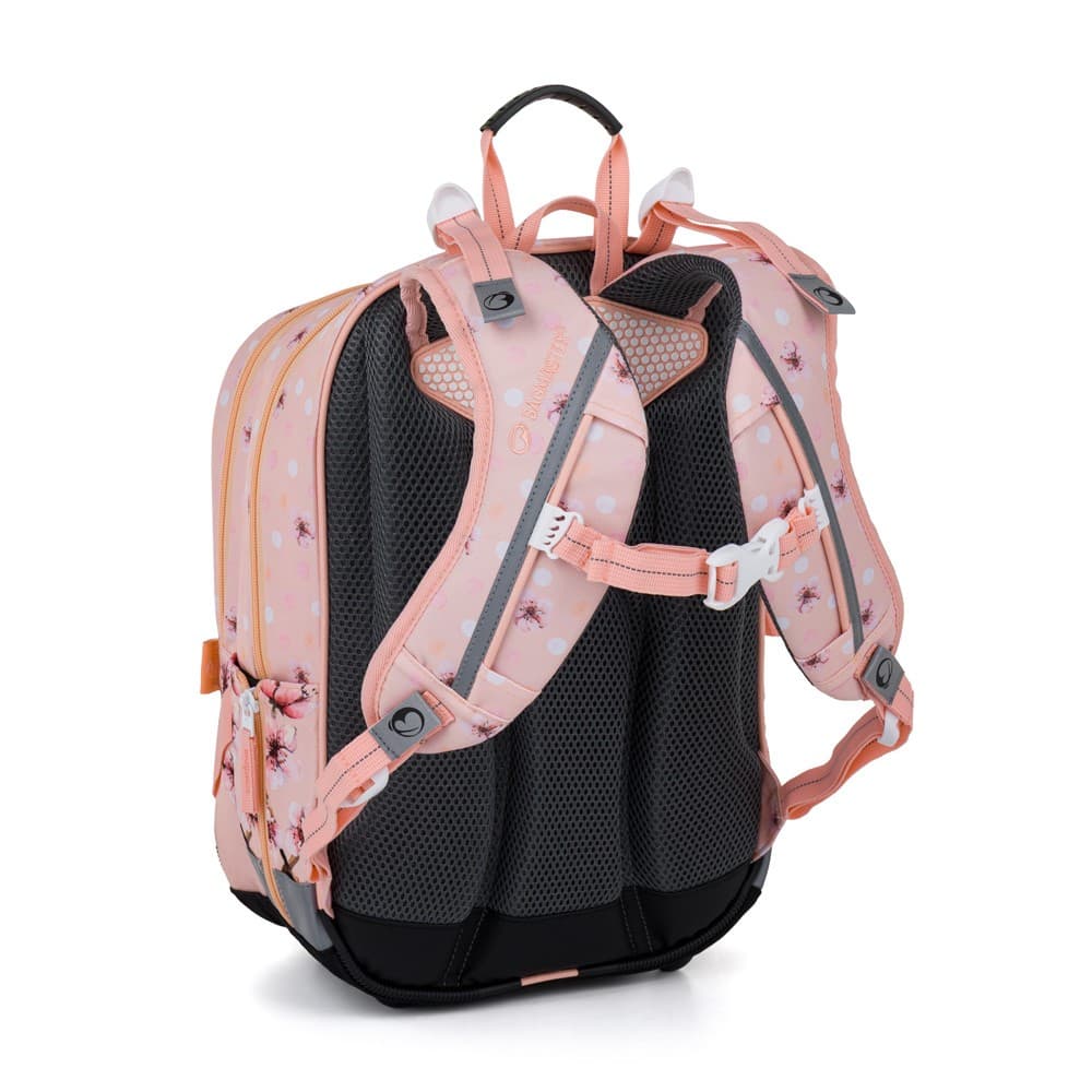 Bagmaster, Dívčí malý školní set pro prvňáčky Alfa 26 A Veverka (batoh + penál + sáček na tělocvik) - náhled 4