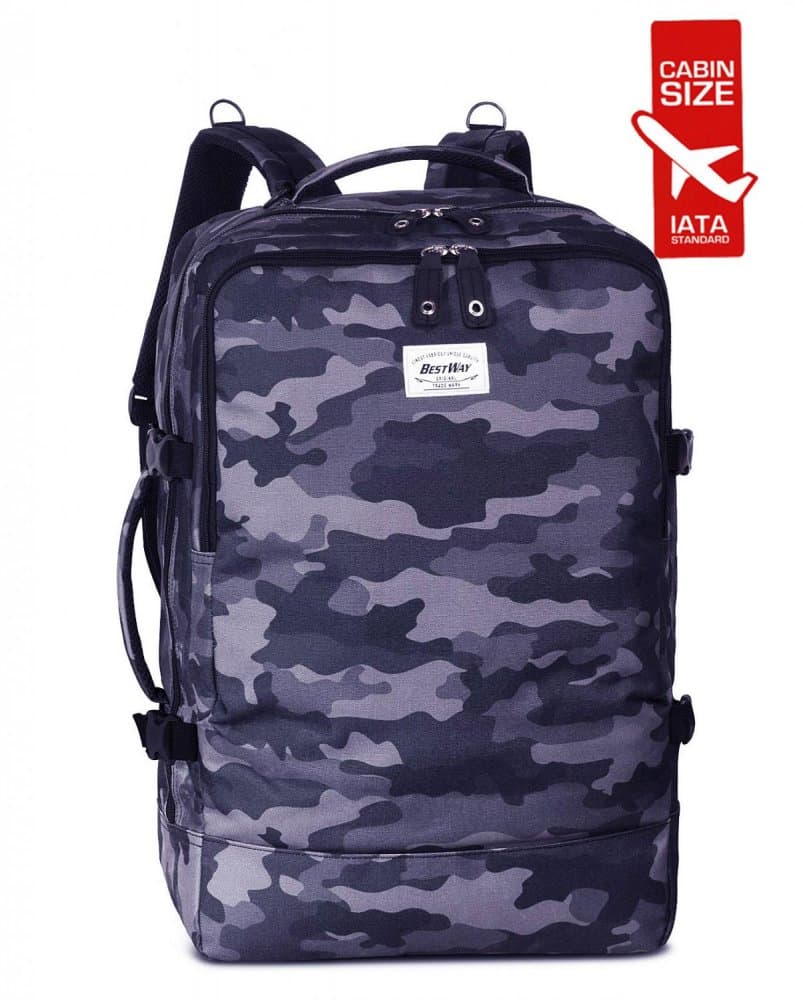Batoh do letadla Bestway Cabin Pro Print 40 l černý maskáč 40252-0159 - náhled 2