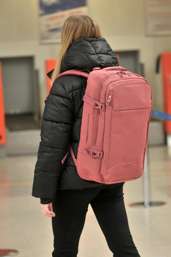 Batoh do letadla Bestway Cabin Pro Ultimate 40325-4700 tmavě růžový 30 L - náhled 2