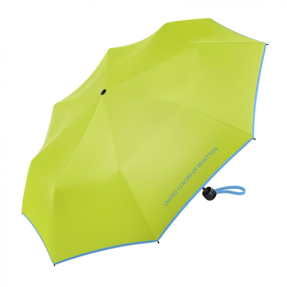 Dámský skládací deštník Benetton Super Mini acid lime 56281 - náhled 2