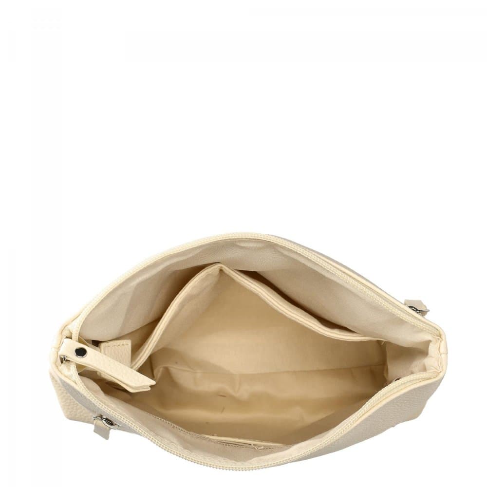 Dámská crossbody kabelka Enrico Benetti Sarah 66715-004 světle béžová - náhled 4