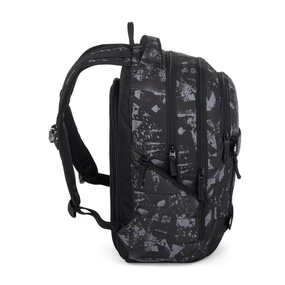 Bagmaster školní  batoh NOMAD 25 B – černo-šedý - náhled 2