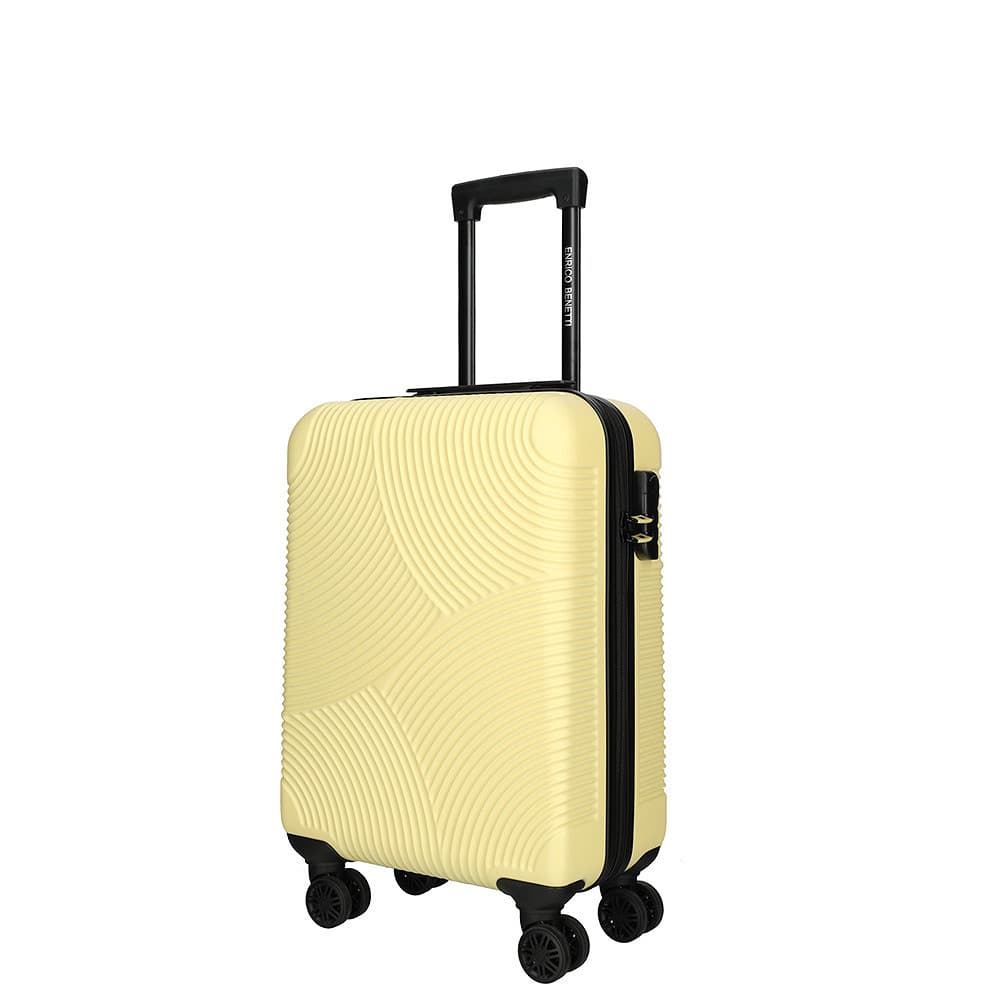 Kufr do letadla 55 cm Enrico Benetti Louisville S 39040-50-027 žlutý - náhled 3