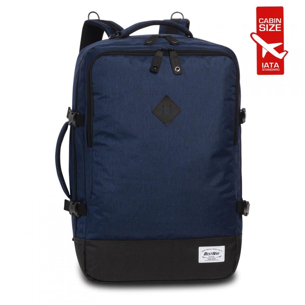 BestWay cestovní batoh CABIN PRO RETRO 40223-0600 tmavě modrý 40 L - náhled 2