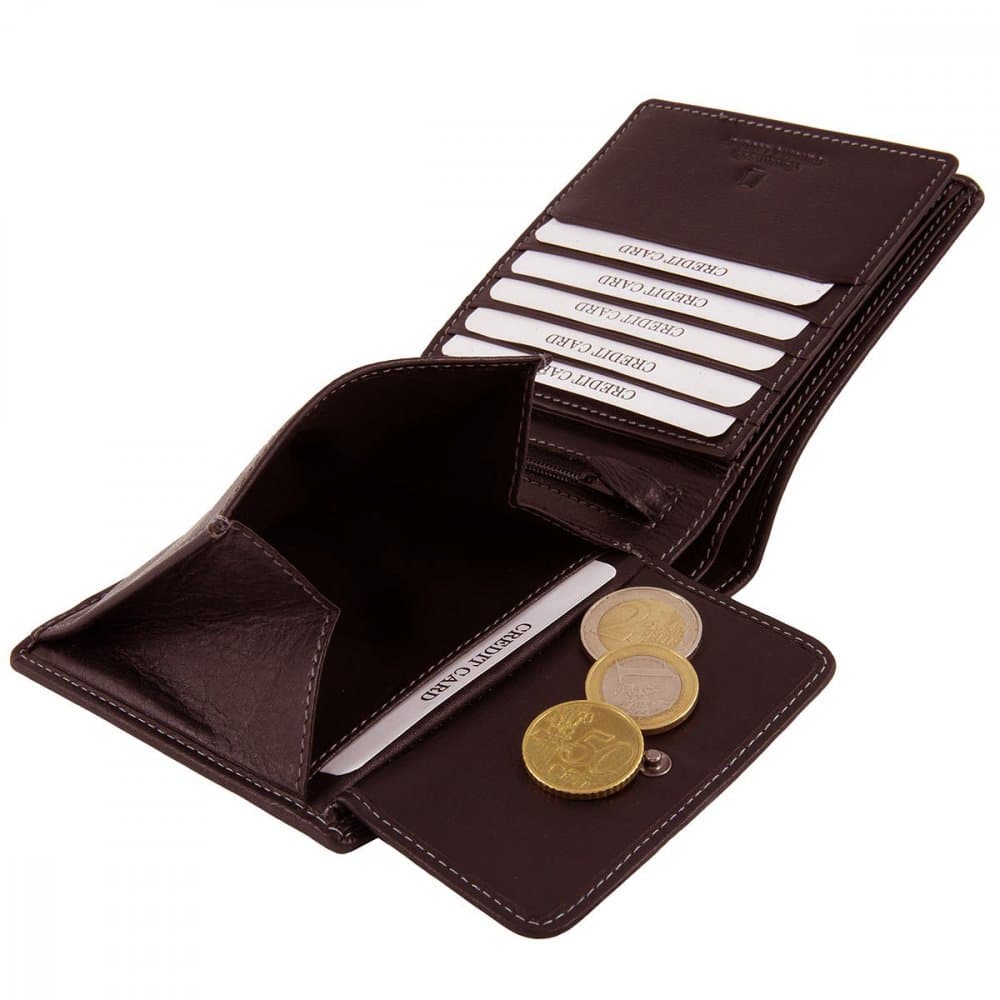 Kožená peněženka RFID Safe  B34-706-20 hnědá - náhled 4