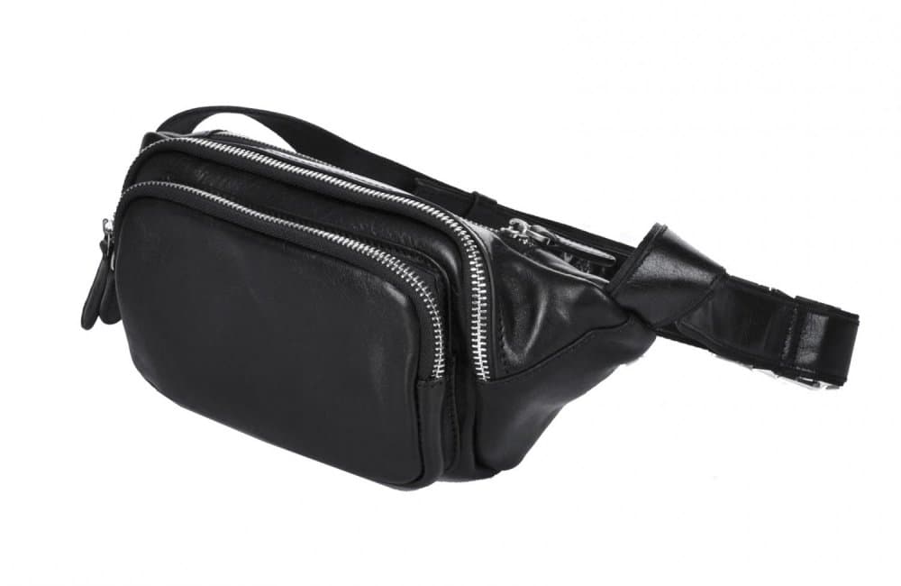 Giglio leather kožená ledvinka 1202 černá - náhled 2