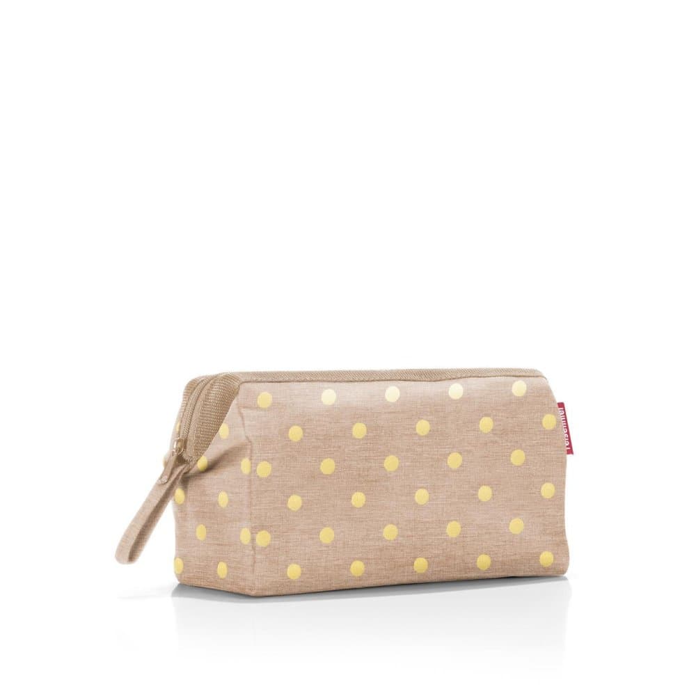 Dámská taštička na kosmetiku Reisenthel Travelcosmetic Metallic dots coffee WC6050 - náhled 4