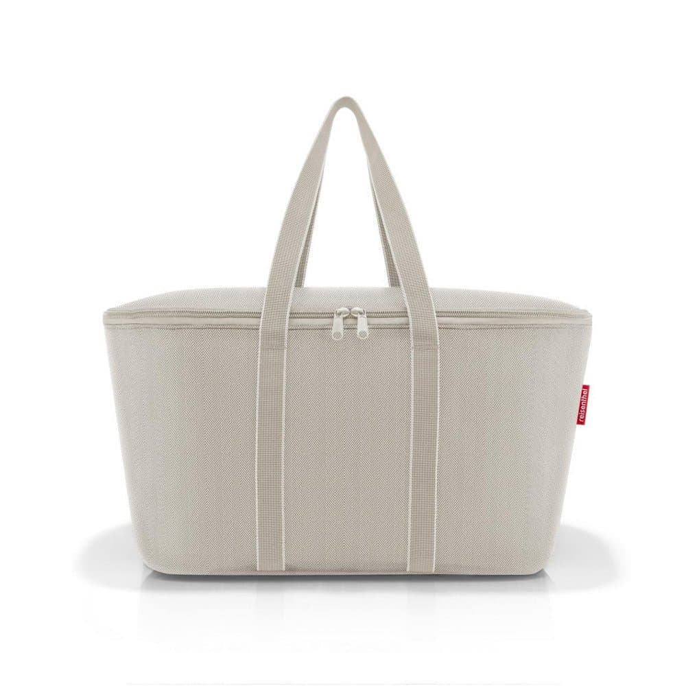 Chladící nákupní košík Reisenthel Coolerbag herringbone sand UH6049 - náhled 3