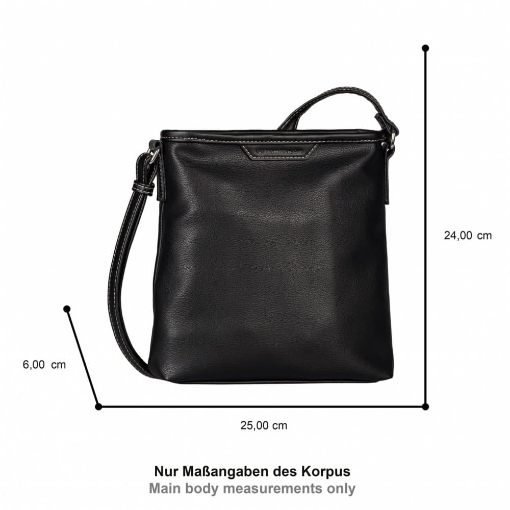 Tom Tailor Leora elegantní kabelka crossbody bag S 11375 černá - náhled 5