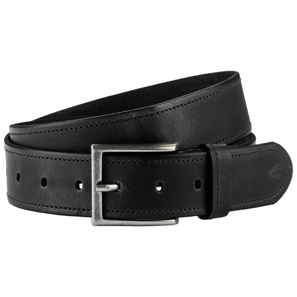 Kožený pánský pásek 40 mm 352-115-60 černý velikost 110/115 cm