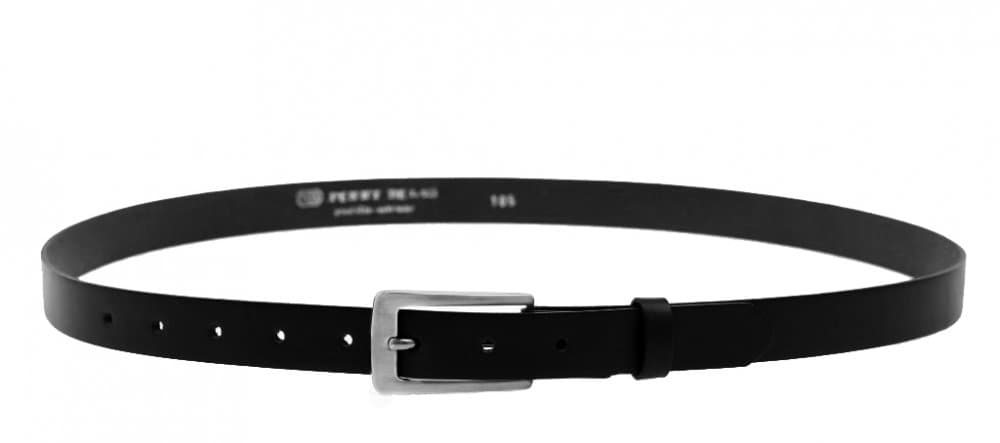 Penny Belts Dámský kožený pásek 176-63 černý 100 cm - náhled 3