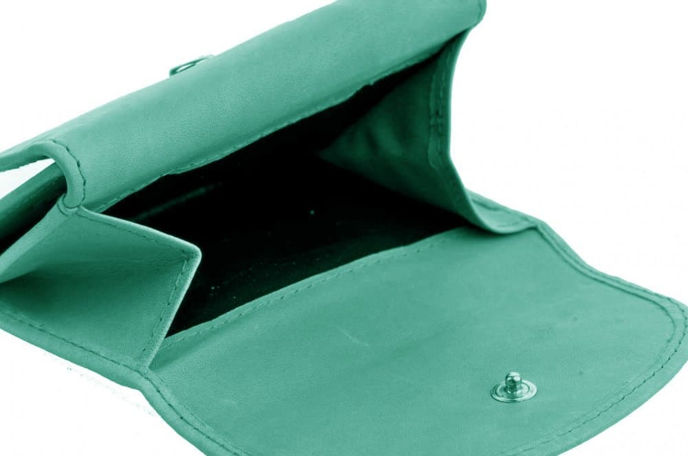 HJP malá peněženka 7116-B TYRKYS GREEN - náhled 5