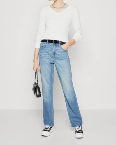 Penny Belts dámský kožený pásek 7263 černý matný 95 cm - náhled 3